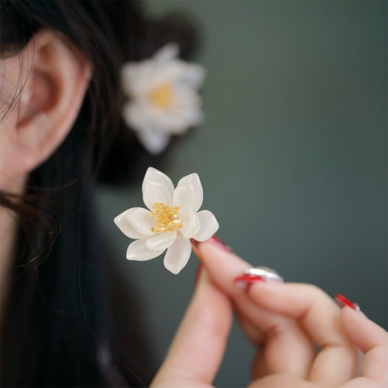 1Pair Vintage Hairpin Glazed F - Hanbok Hair Pin 评论和价格