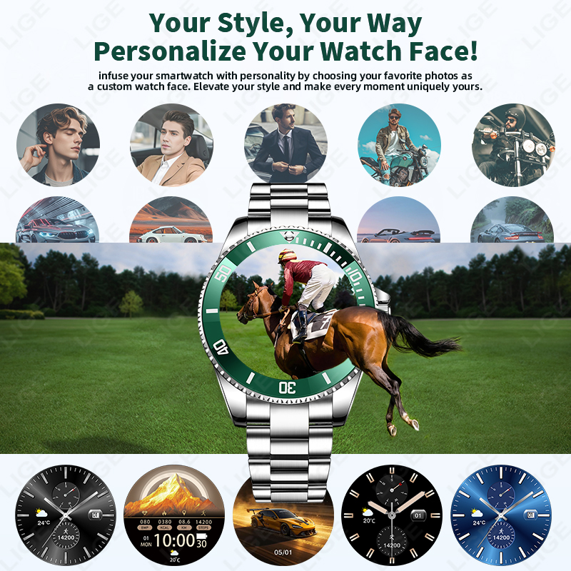 LIGE 2026 Style Luxury Smart W - Korean Men Lifestyle 评论和价格