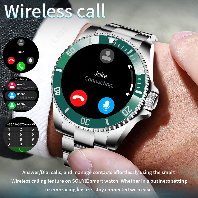 LIGE 2026 Style Luxury Smart W - Korean Men Lifestyle 评论和价格