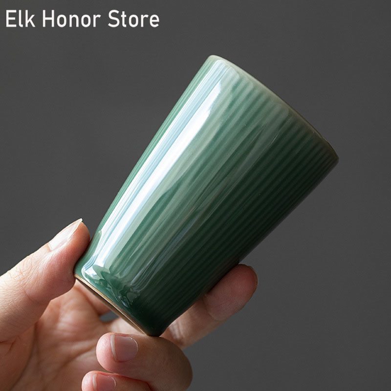 90ML Yue Kiln Celadon Tea Cup  - Celadon Ceramic Cup 评论和价格