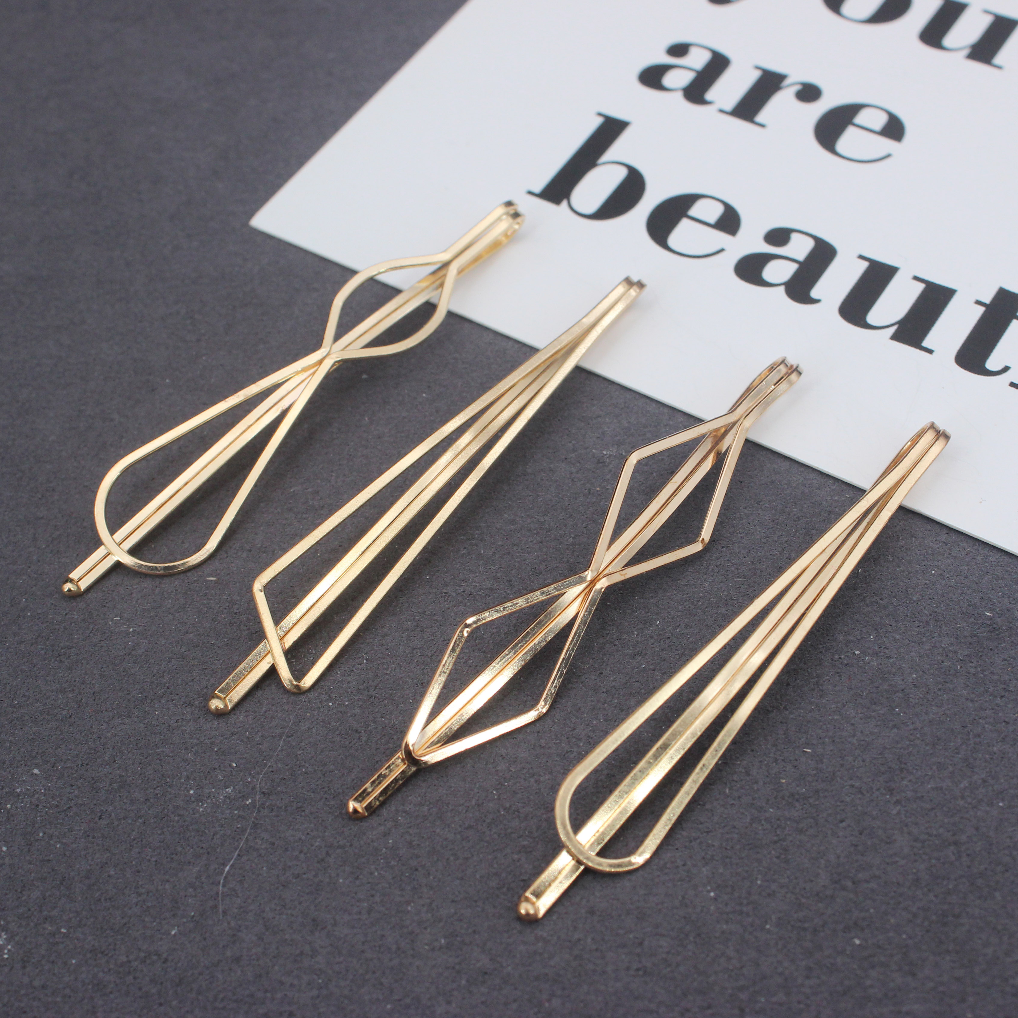 Korea Simple Metal Hair Clips  - Hanbok Hair Pin 评论和价格