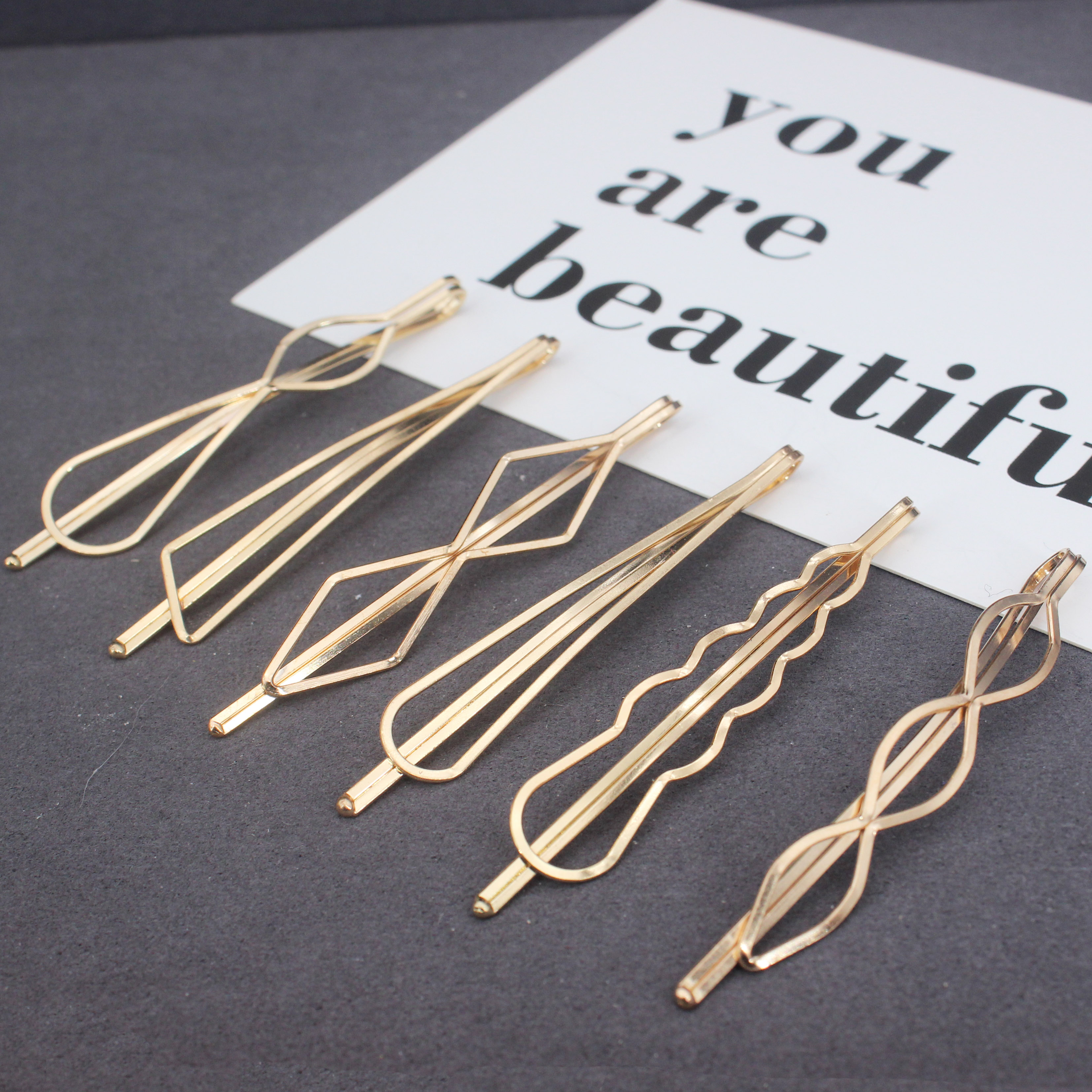 Korea Simple Metal Hair Clips  - Hanbok Hair Pin 评论和价格