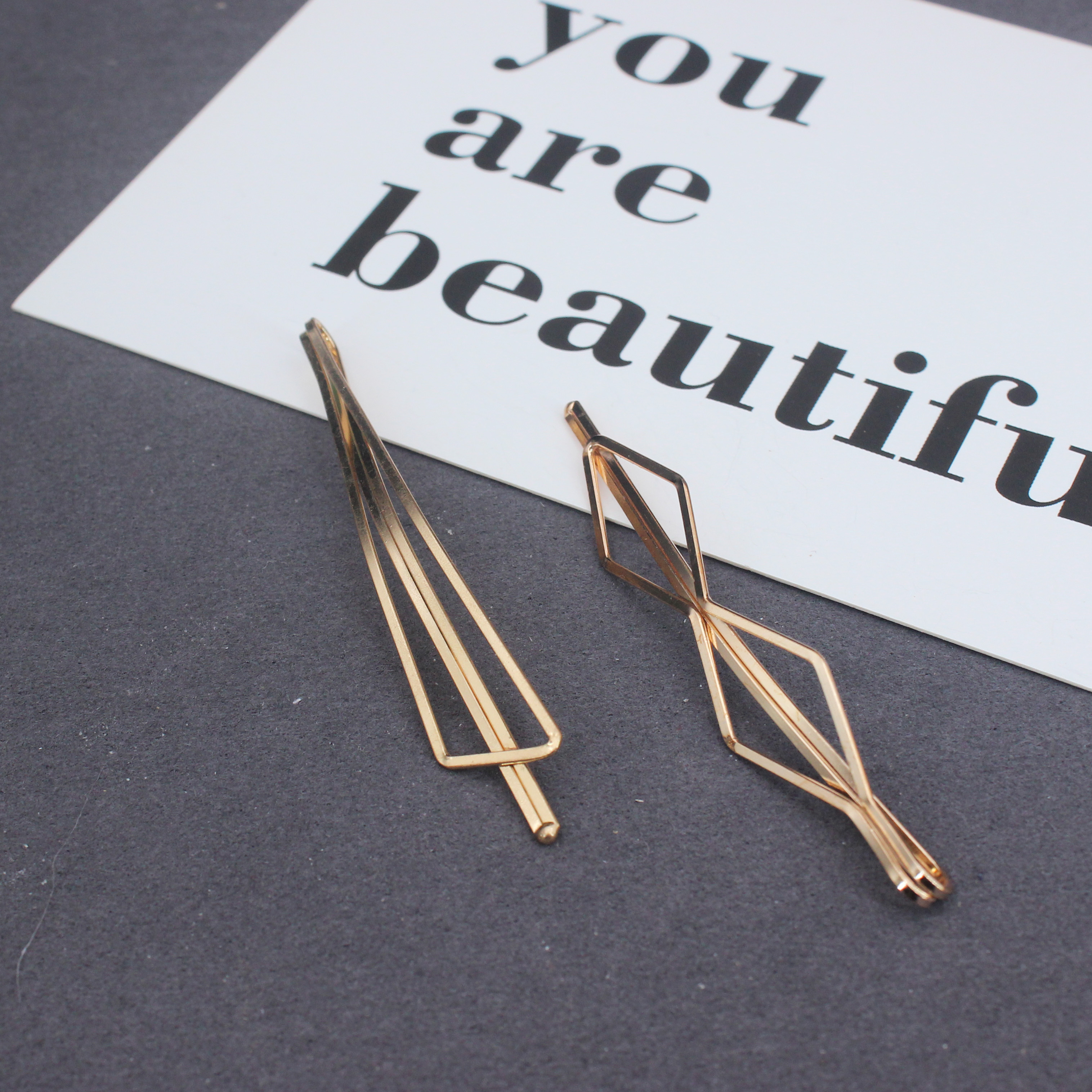 Korea Simple Metal Hair Clips  - Hanbok Hair Pin 评论和价格