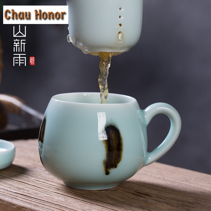 330ml Longquan Celadon Filter  - Celadon Ceramic Cup 评论和价格
