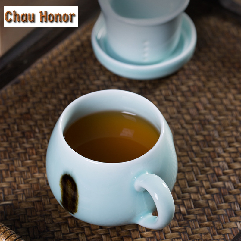 330ml Longquan Celadon Filter  - Celadon Ceramic Cup 评论和价格