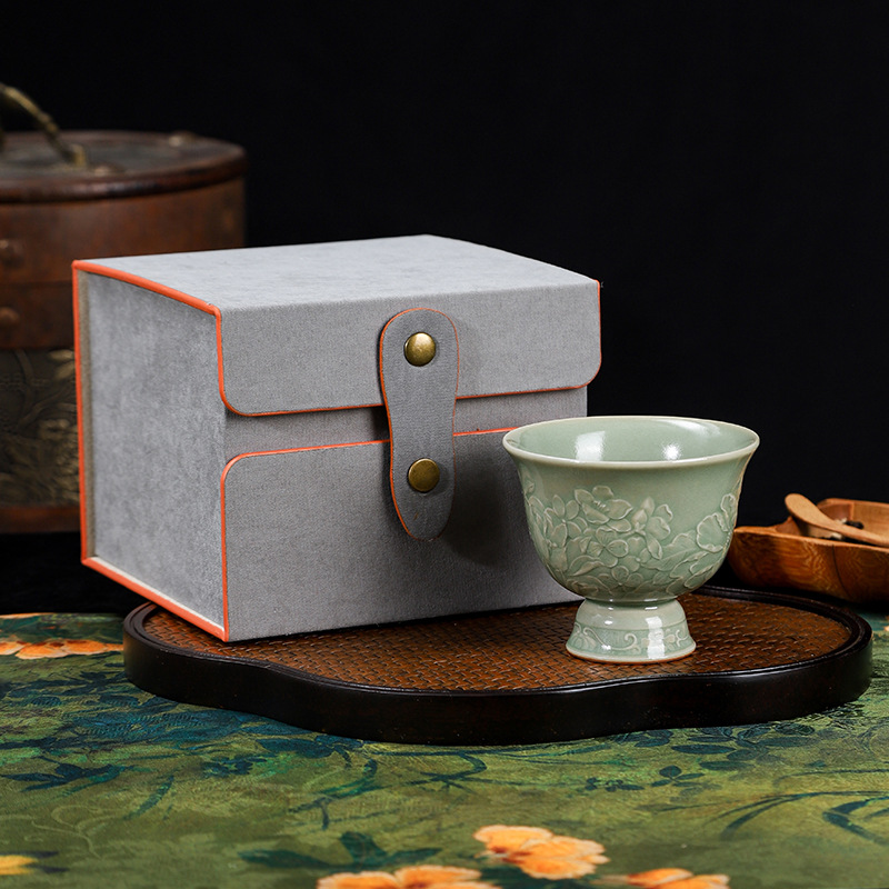 LH celadon teacup tall cup tea - Celadon Ceramic Cup 评论和价格
