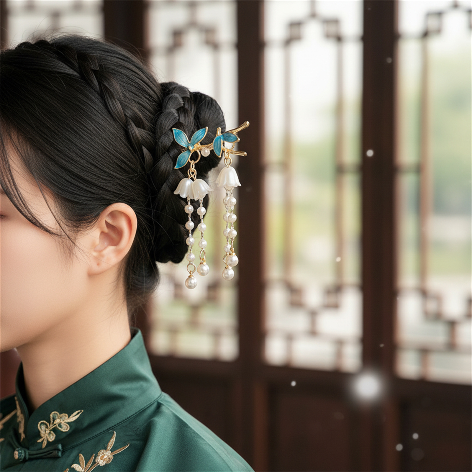 New Chinese Style Antique Hair - Hanbok Hair Pin 评论和价格