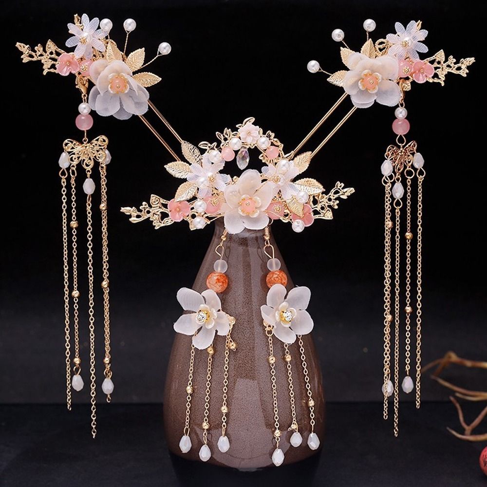 Ancient Hanfu Headdress Fairy  - Hanbok Hair Pin 评论和价格