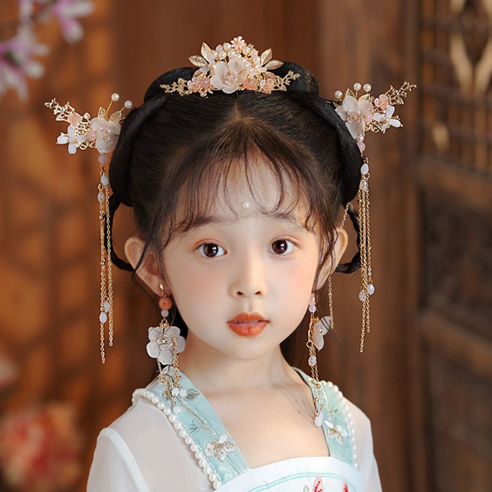 Ancient Hanfu Headdress Fairy  - Hanbok Hair Pin 评论和价格