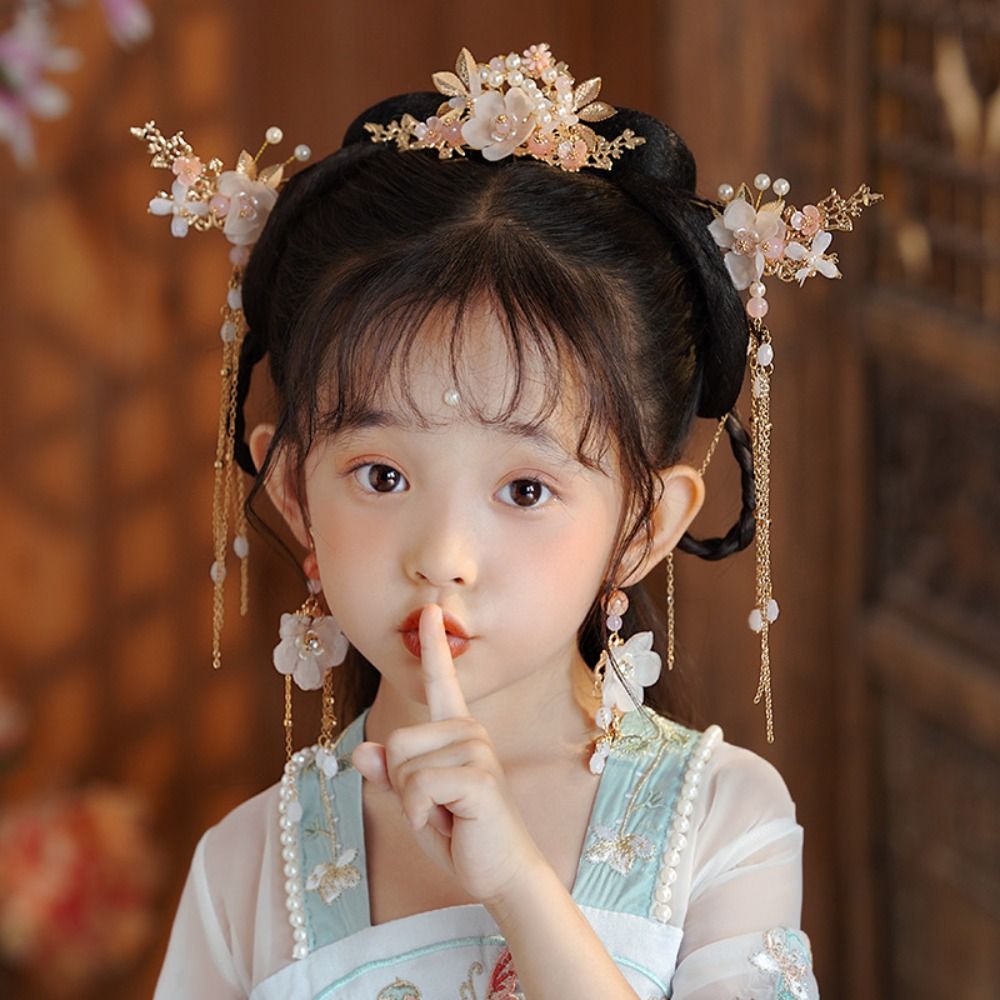 Ancient Hanfu Headdress Fairy  - Hanbok Hair Pin 评论和价格