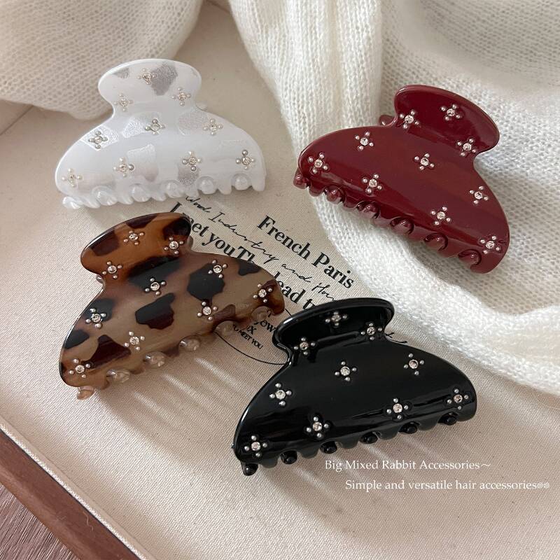 French Elegant Resin Small Cla - Hanbok Hair Pin 评论和价格