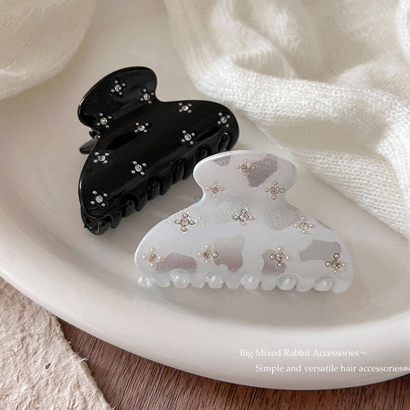 French Elegant Resin Small Cla - Hanbok Hair Pin 评论和价格