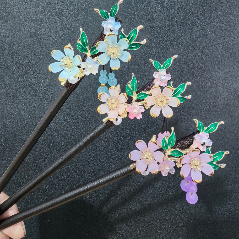 Chinese Hanfu Hair Stick Handm - Hanbok Hair Pin 评论和价格