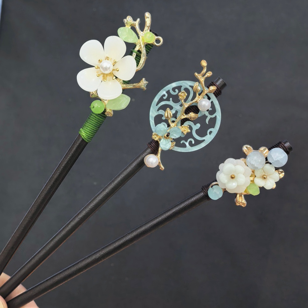 Chinese Hanfu Hair Stick Handm - Hanbok Hair Pin 评论和价格