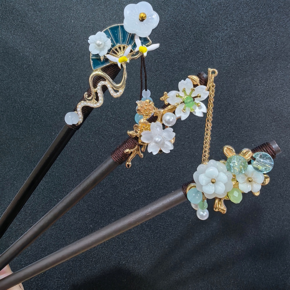 Chinese Hanfu Hair Stick Handm - Hanbok Hair Pin 评论和价格